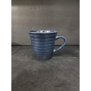 Todays Home Dark Navy Cup, Ceramic Coffee Mug,‎ Navy Blue Tea Cup, Home Accent